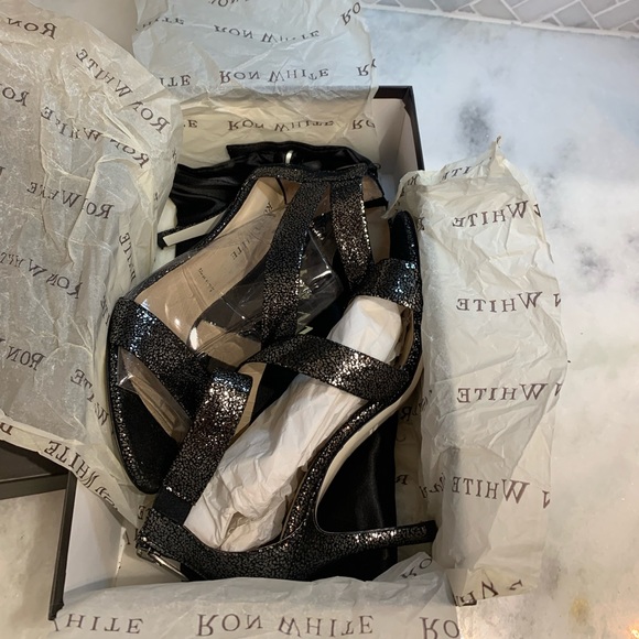 Ron White Belinda Italian sandals/heels - size 37 - Picture 9 of 10